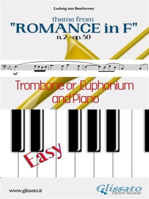 cover image of Theme from "Romance in F" Easy Trombone/Euphonium & Piano